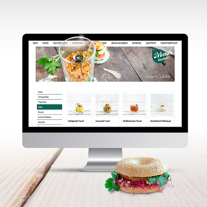 Referenzen Werbeagentur - Businesscatering Thüringen Website