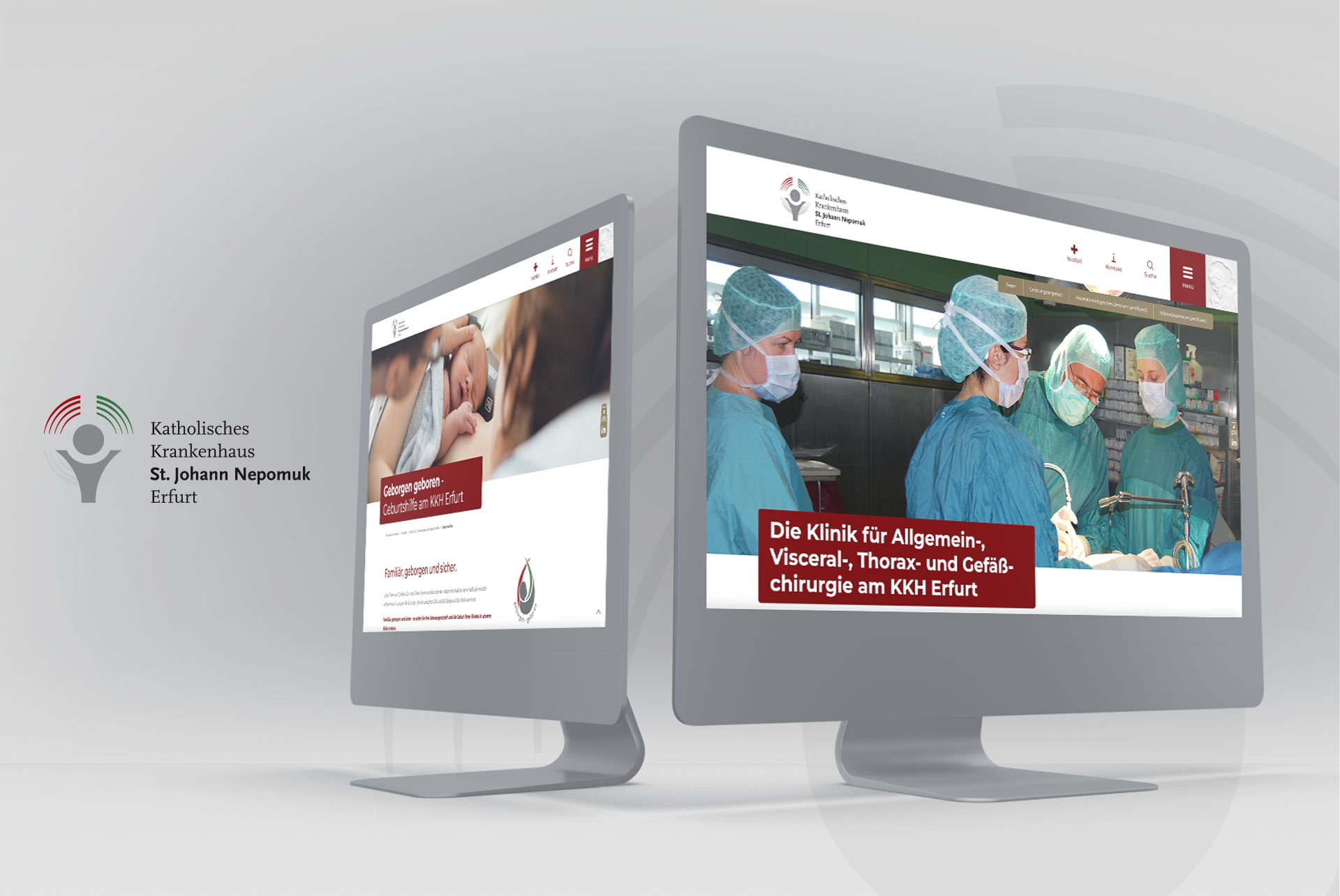 Darstellung der Klinikmarketing Referenz - Katholisches Krankenhaus Erfurt
