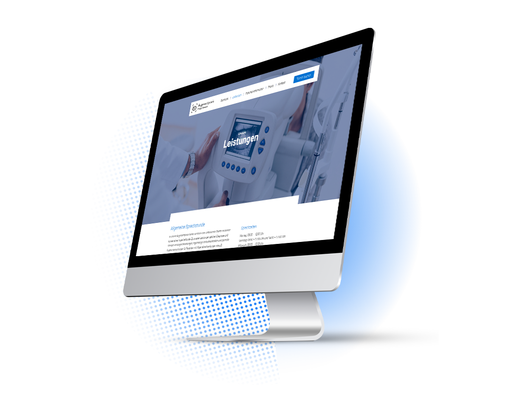 Website Augenarzt