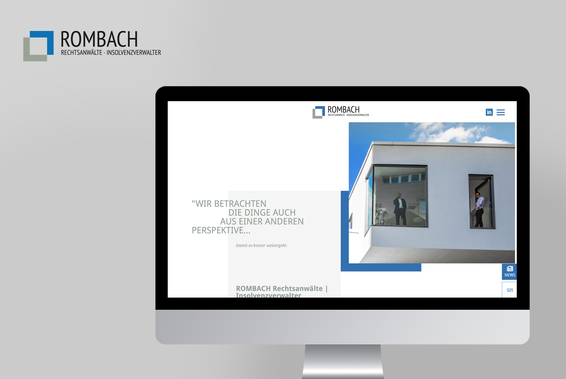 Referenz Kanzleimarketing Rombach Rechtsanwälte