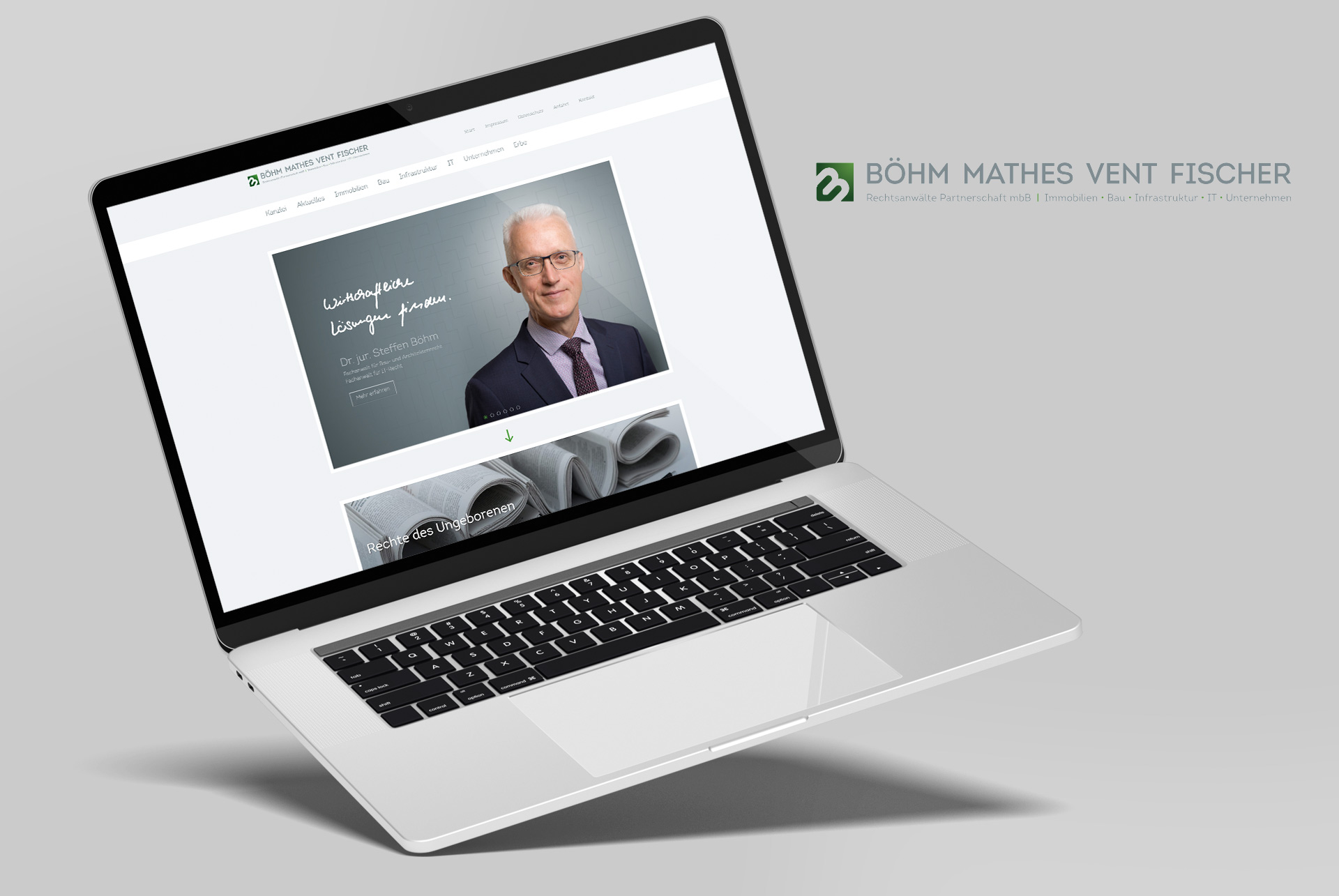 Referenz Kanzleimarketing Böhm Mathes Vent Fischer Rechtsanwälte