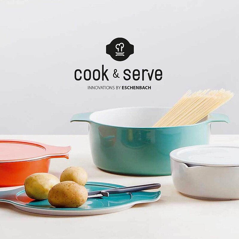 Referenzen Werbeagentur - Cook and Serve by Eschenbach Porzellan Anzeigendarstellung
