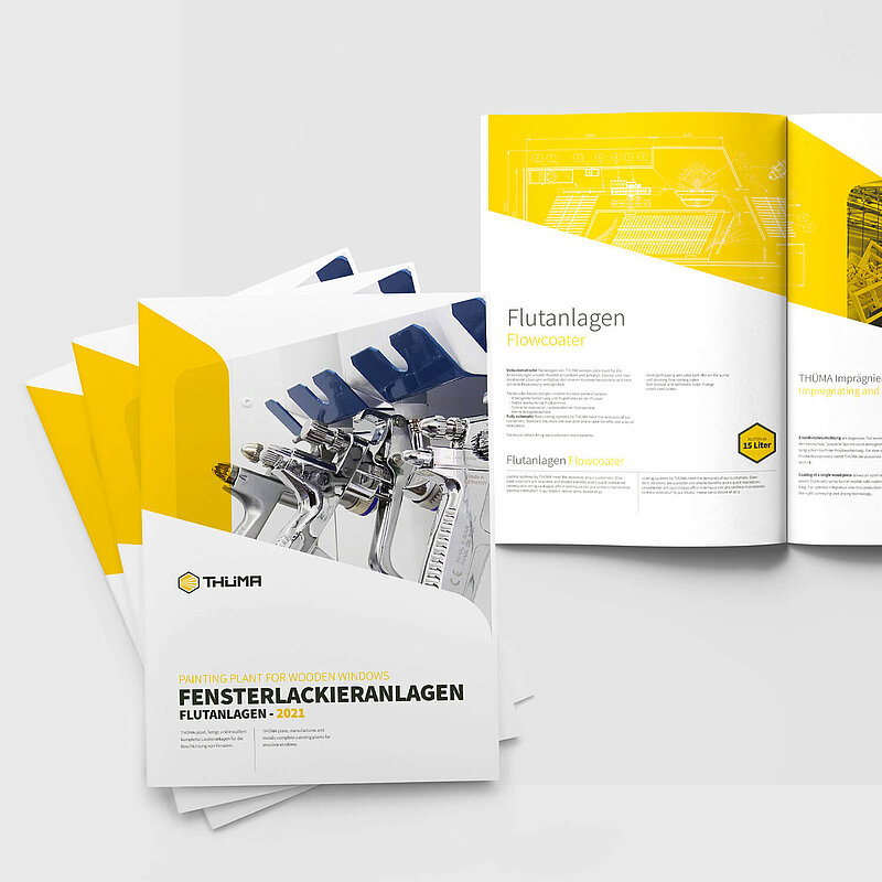 Referenzen Kallinich Media - Thüma Maschinenbau und Service Broschüre