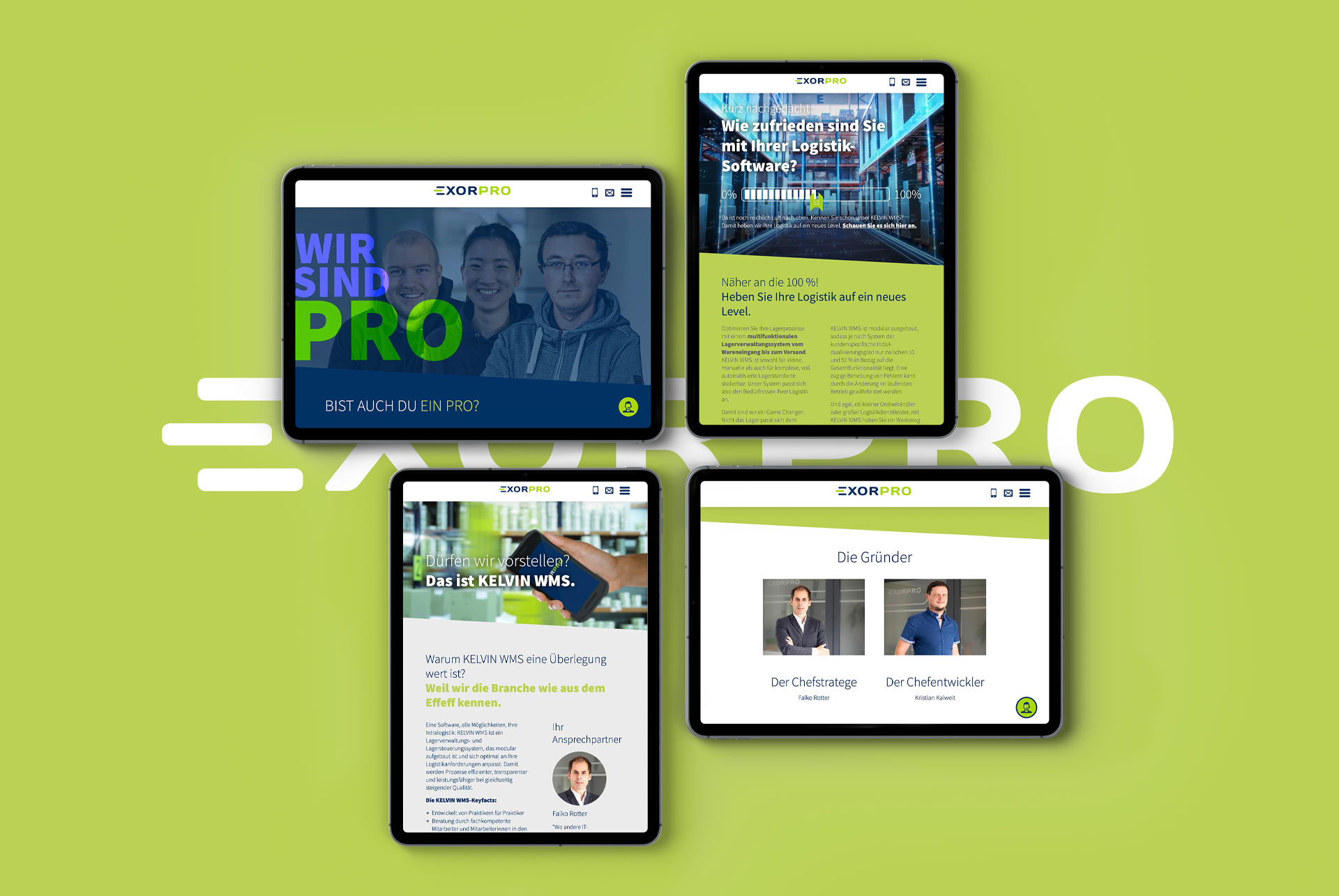 Referenz B2B Marketing EXORPRO