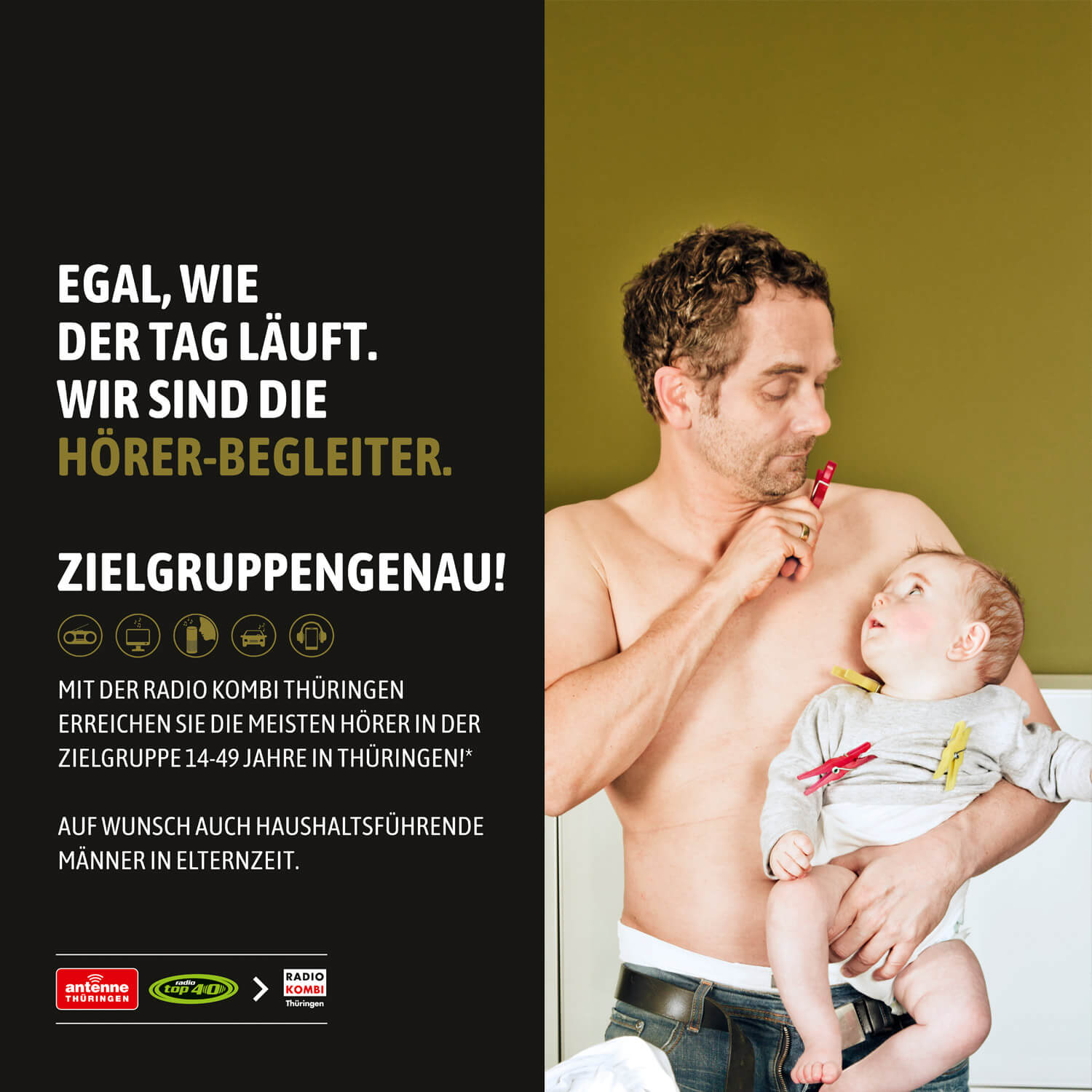 Werbeagentur Referenzen - Antenne Thüringen Corporate Design Zielgruppengenau